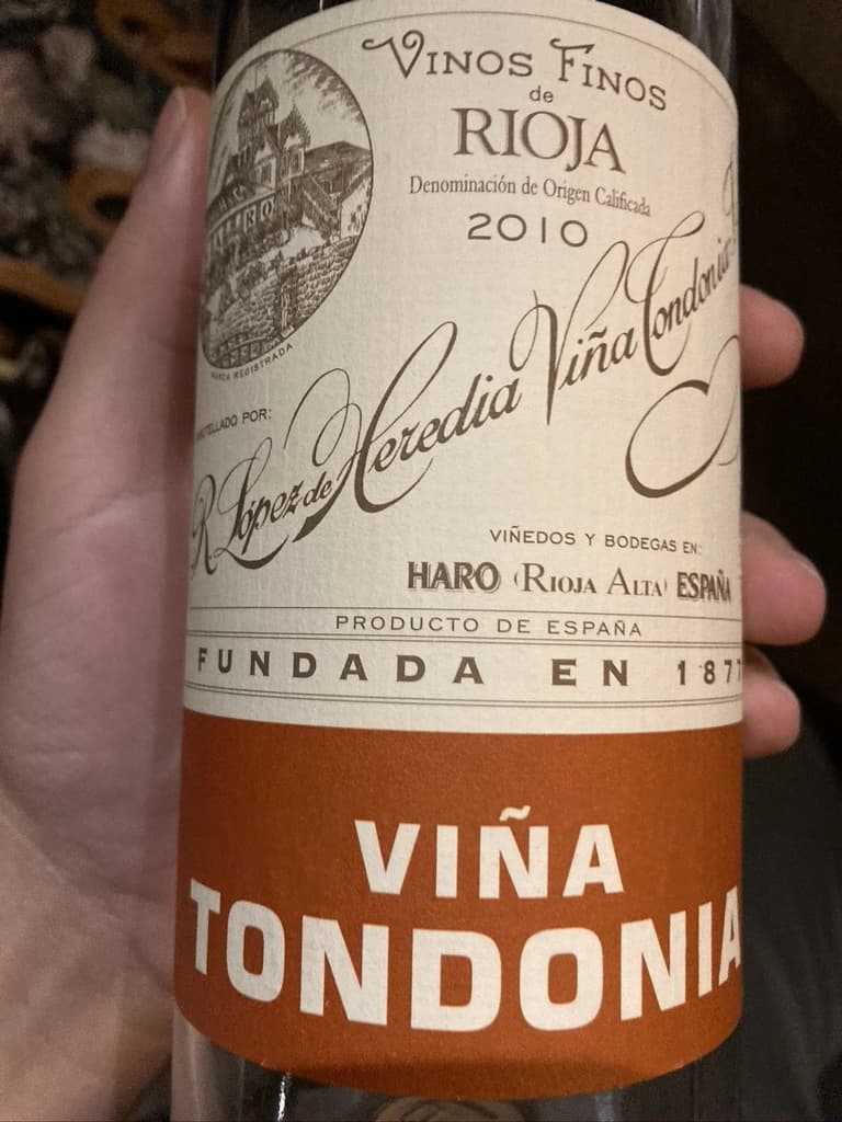 R. López de Heredia Viña Tondonia Rosado Gran Reserva 2010