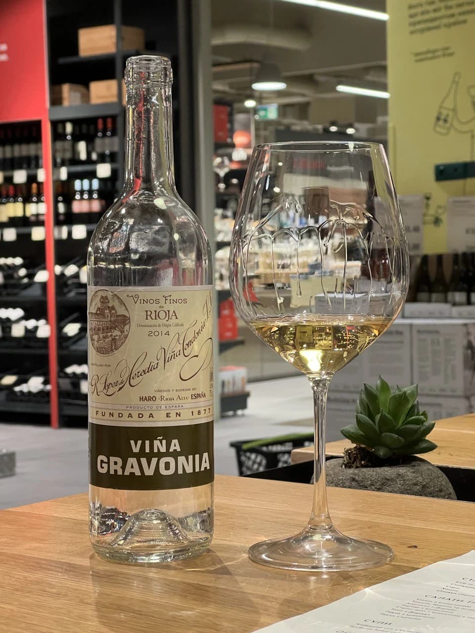 R. López de Heredia Viña Gravonia Blanco Crianza 2014