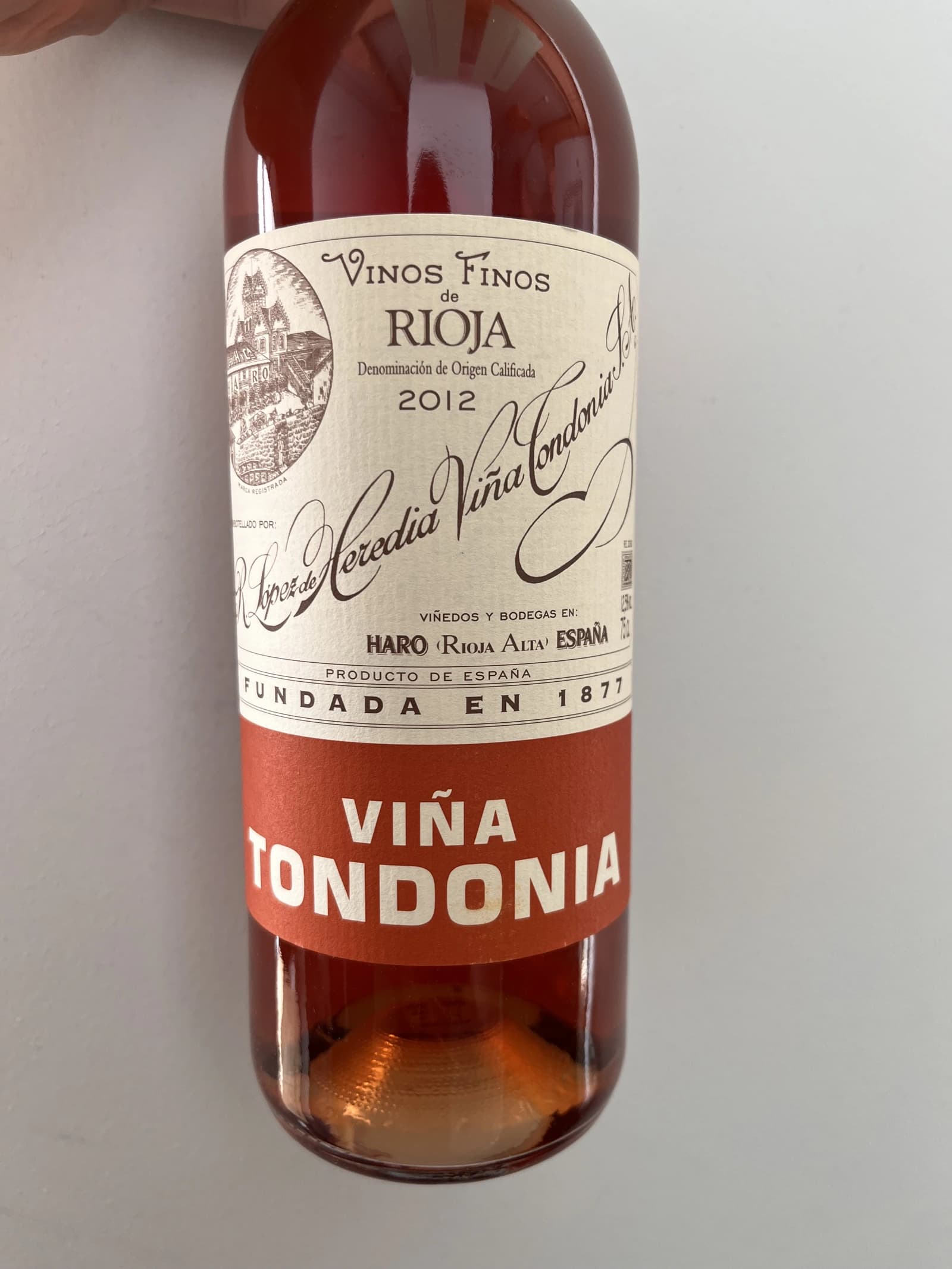 R. López de Heredia Viña Tondonia Rosado Gran Reserva 2012