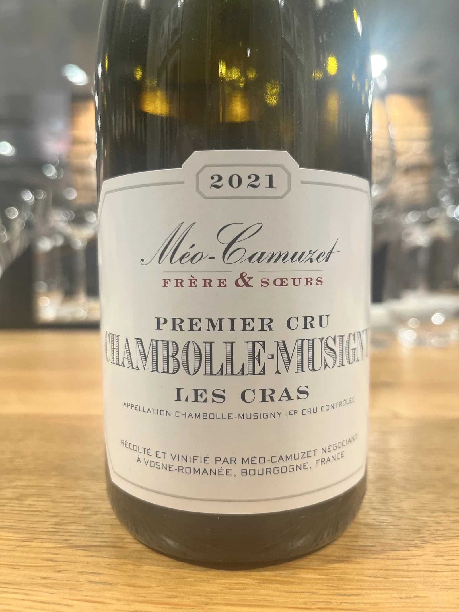 Domaine Méo-Camuzet Frère et Sœur Chambolle-Musigny 1er Cru Les Cras 2021