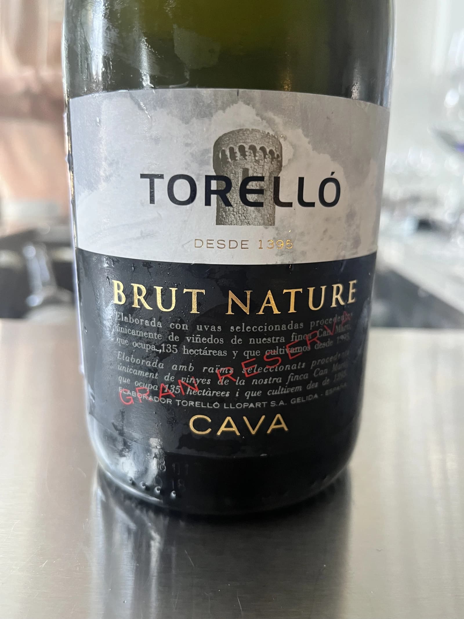 Torelló Cava Gran Reserva Brut Nature 2015