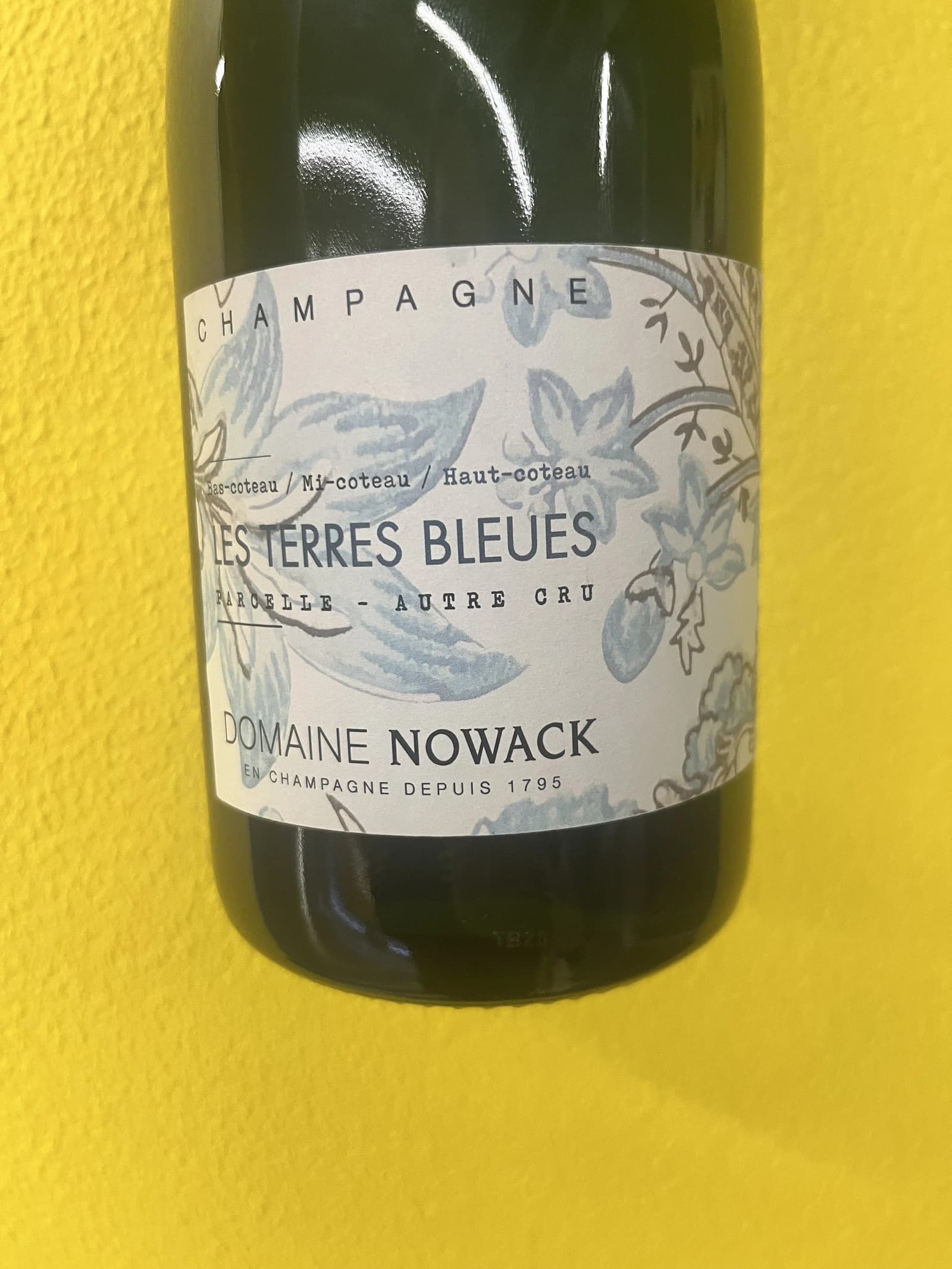 Domaine Nowack Les Terres Bleues 2019